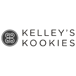 Kelley's Kookies black & white logo