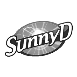 Sunny Delight black & white logo