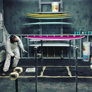 album surfboards production facility
