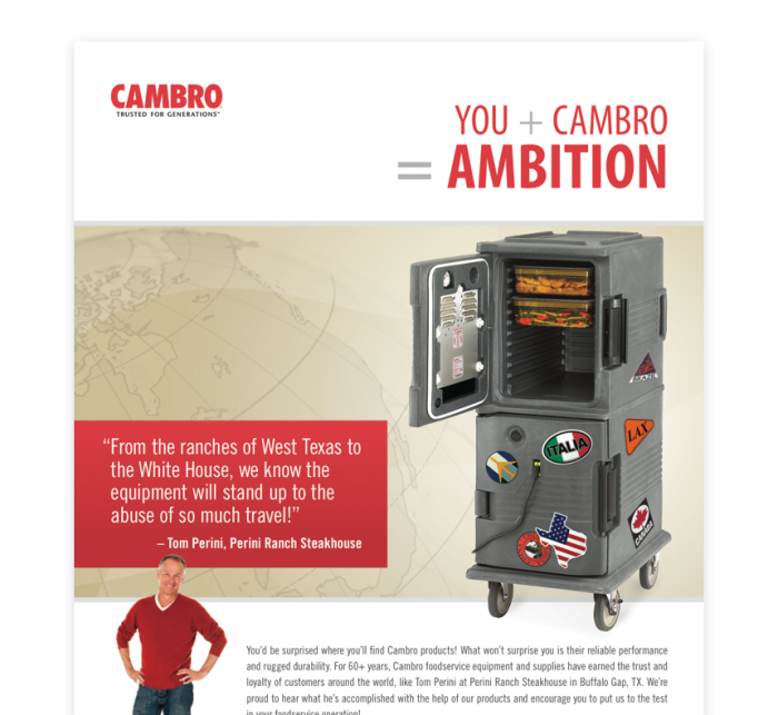 Branding Cambro Manufacturing ALBUM