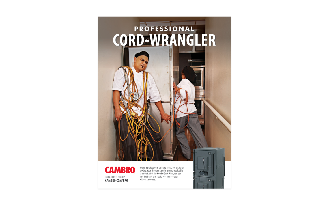 Cambro brand campaign in 2014