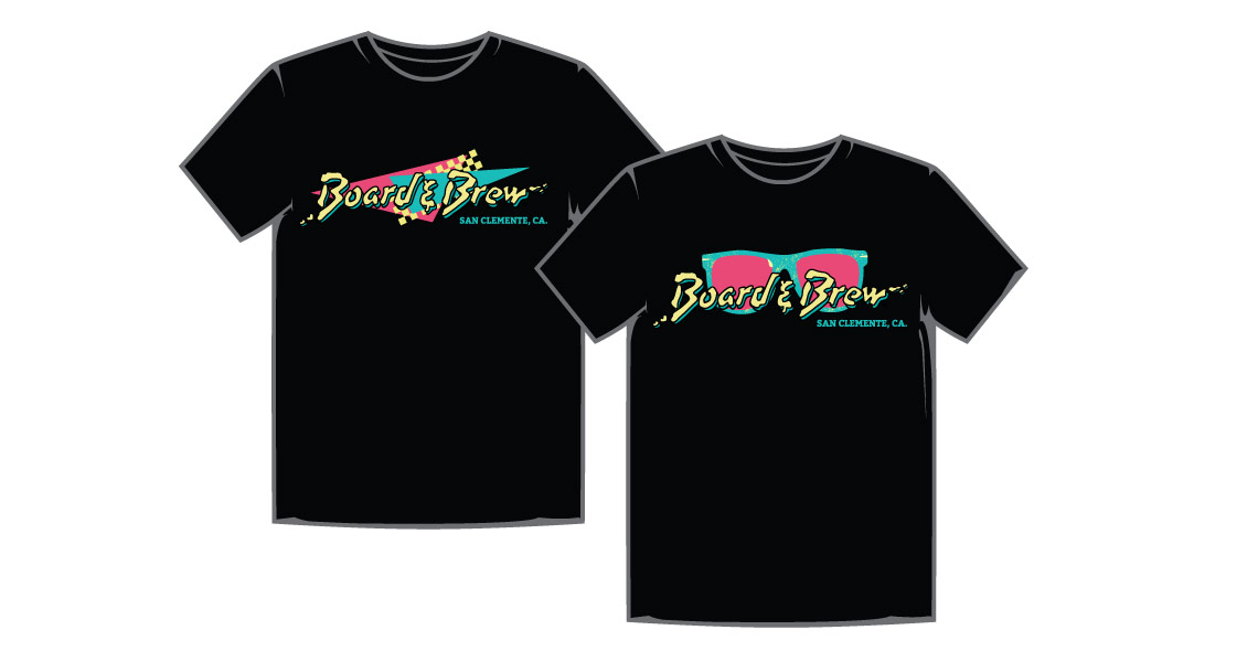 Board and Brew T-Shirt Designs