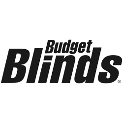 Budget Blinds black & white logo