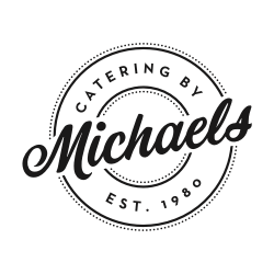 Catering By Michaels black & white logo