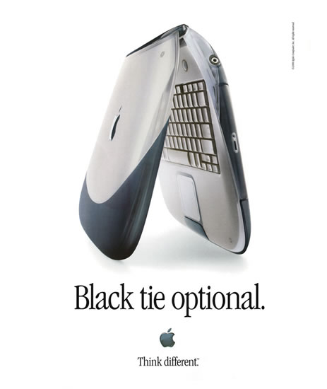 apple ad black tie optional