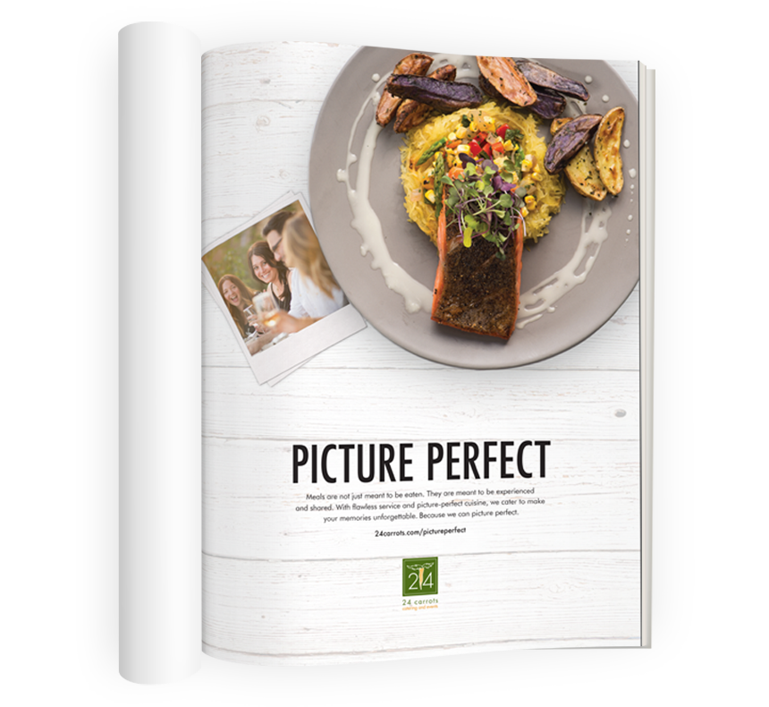 24 Carrots - Picture Perfect Print Ad