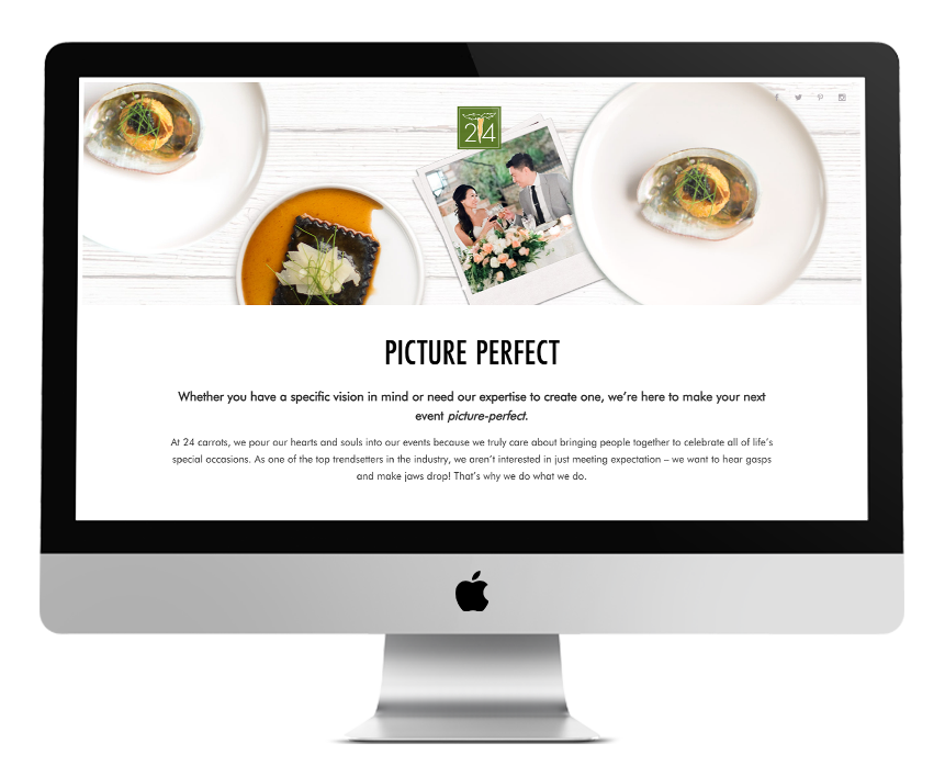Picture Perfect Landing Page