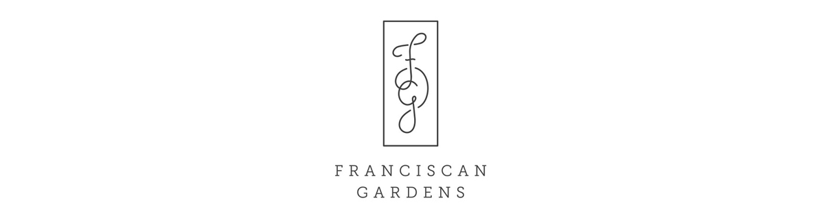 Franciscan Gardens brand identity