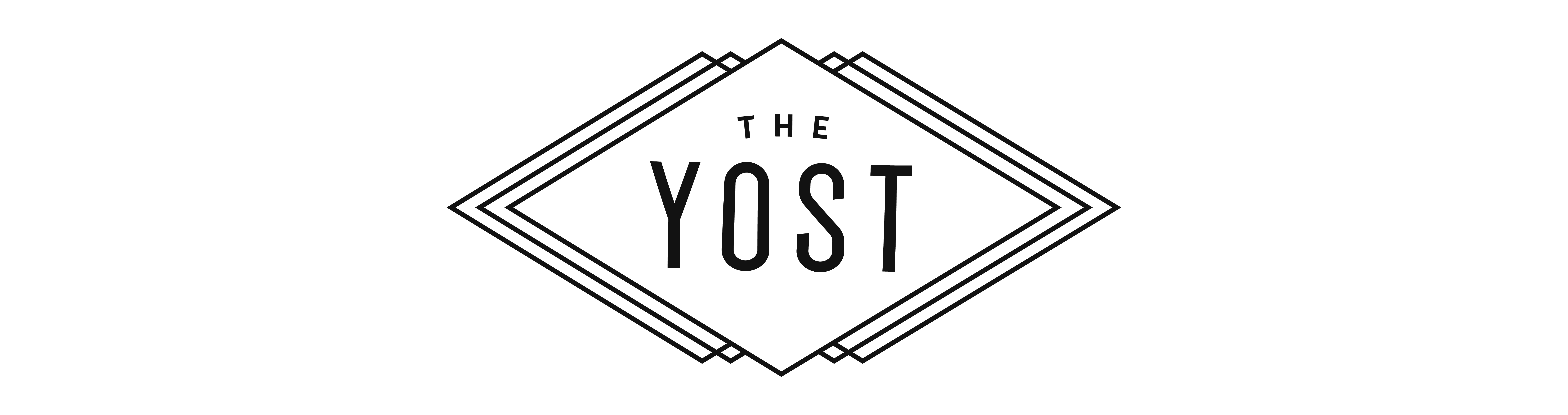 Yost venue logo and brand by Album