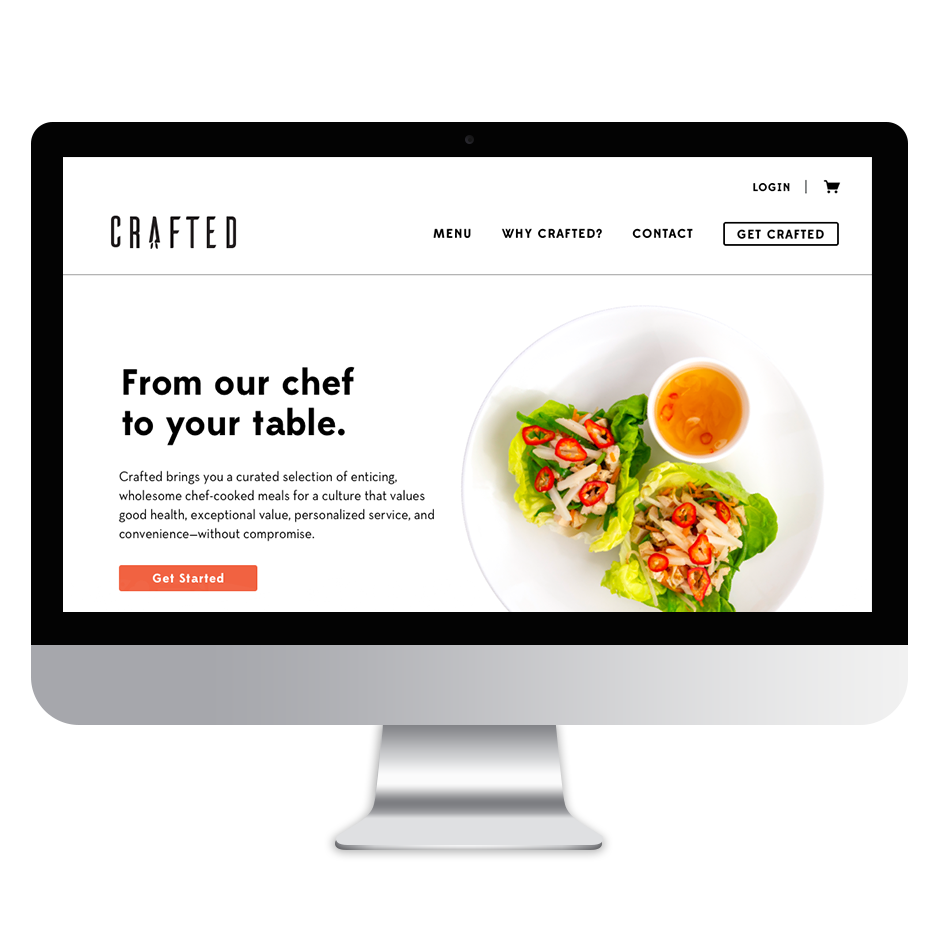 Crafted website