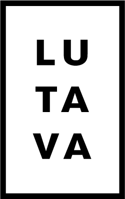 Lutava Logo - Black