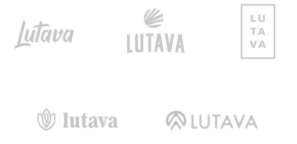 Lutava brand logo concepts