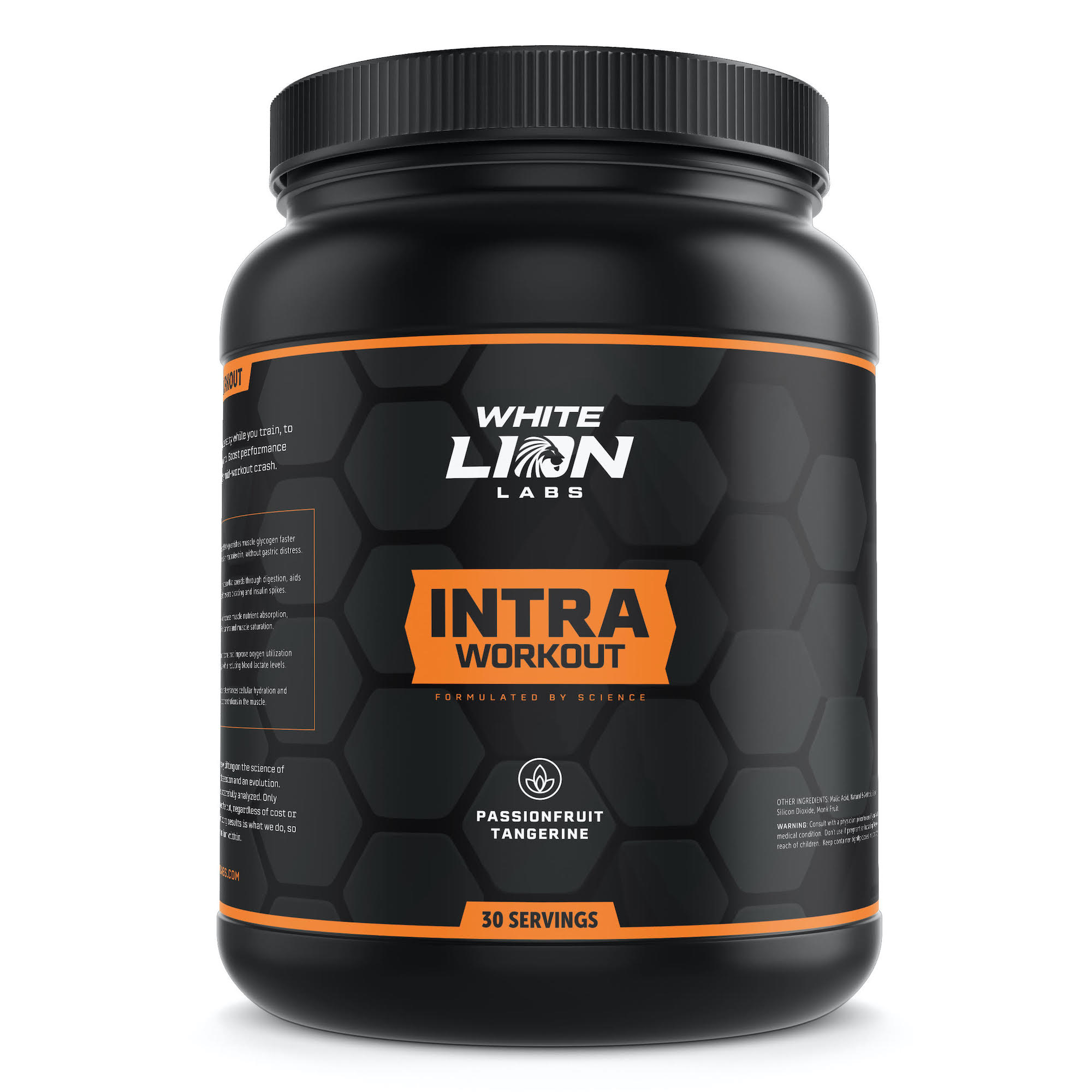 White Lion Labs INTRA workout packaging